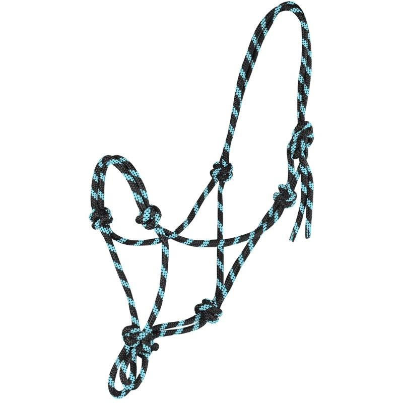 Taugrime Knotted Svart/Blå