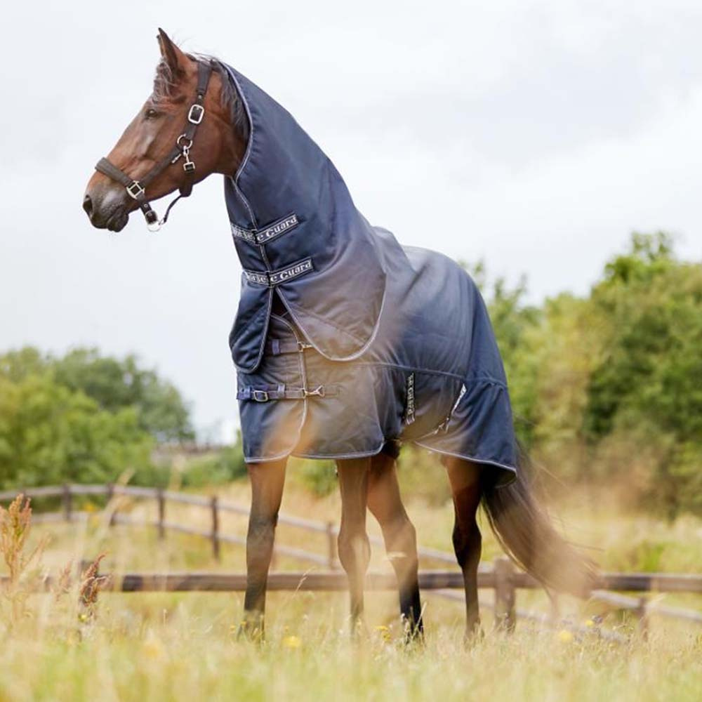 Vinterdekken med Avtagbar Hals Millan 1200D 200g HG Marineblå