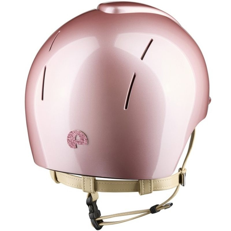 Ridehjelm Smart Nova Metal Polish Star Cream Strap Rosa/Rosa