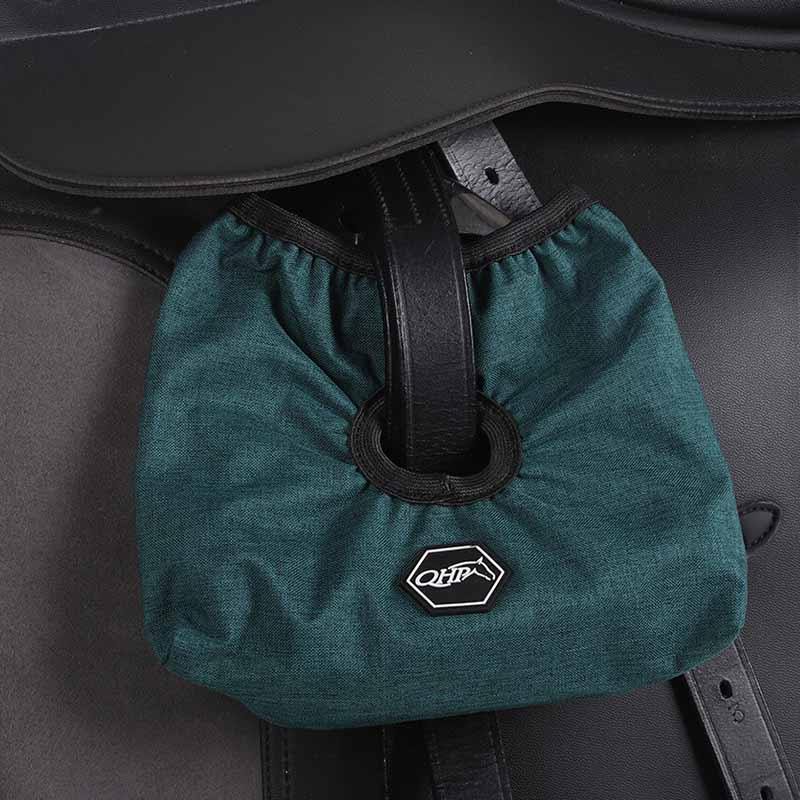 Stigbøylebeskyttere Fleece Lining Mørkegrønn
