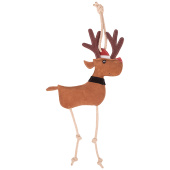 Hesteleke Christmas Rudolph semsket skinn ECO Brun Hesteleke Christmas Rudolph semsket skinn ECO Brun