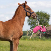 Hesteleke Unicorn semsket skinn ECO Rosa Hesteleke Unicorn semsket skinn ECO Rosa