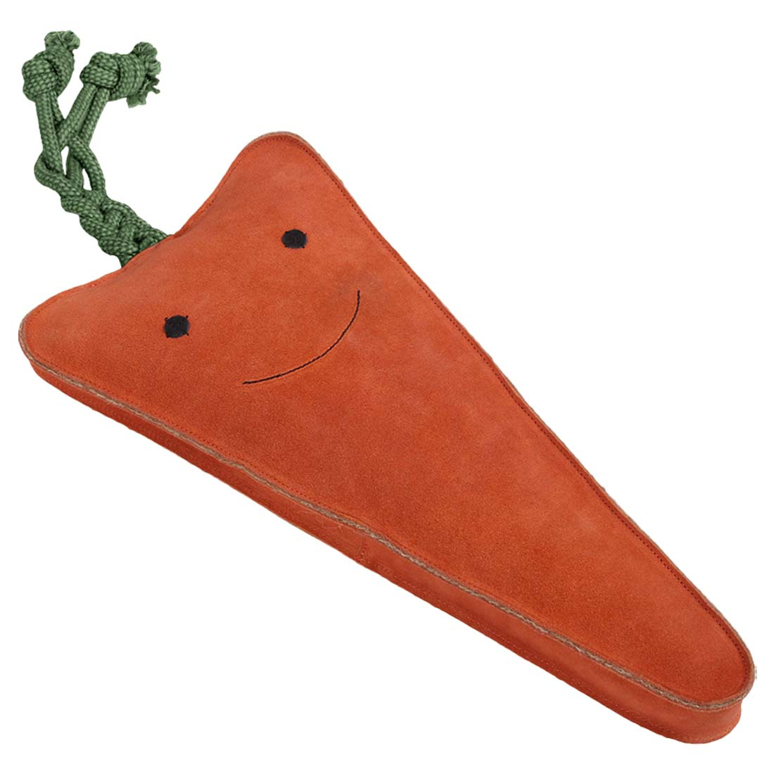 Hesteleke Carrot XL semsket skinn ECO Orange