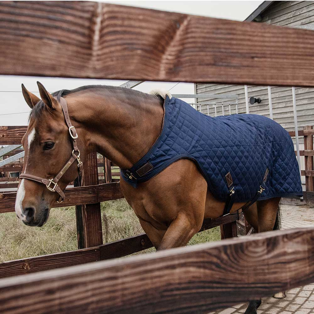 Skrittemaskindekken 160g Marineblå