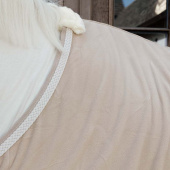 Fleecedekken Plaited Rope Beige Fleecedekken Plaited Rope Beige
