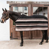 Fleecedekken Heavy Stripes Brun Fleecedekken Heavy Stripes Brun