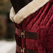 Stevnedekken Velvet Bordeaux