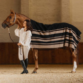 Fleecedekken Heavy Square Stripes Brun 210x200 Fleecedekken Heavy Square Stripes Brun 210x200