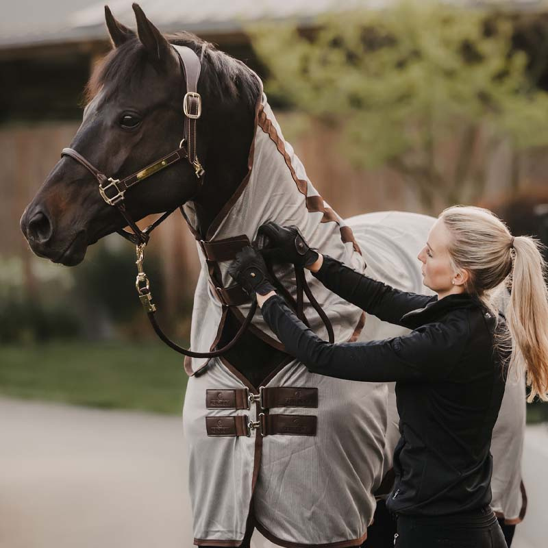 Fluedekken Mesh Classic Silver