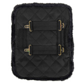 Bogforlenger Quilted with Vegan Sheepskin Svart Bogforlenger Quilted with Vegan Sheepskin Svart
