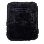 Bogforlenger Quilted with Vegan Sheepskin Svart Bogforlenger Quilted with Vegan Sheepskin Svart