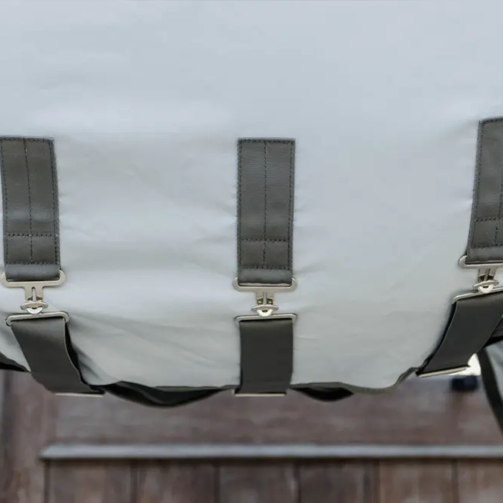 Eksemdekken med hals Grå