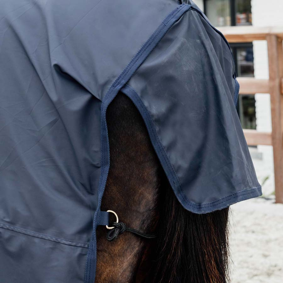 Rideregndekken Hurricane Marineblå