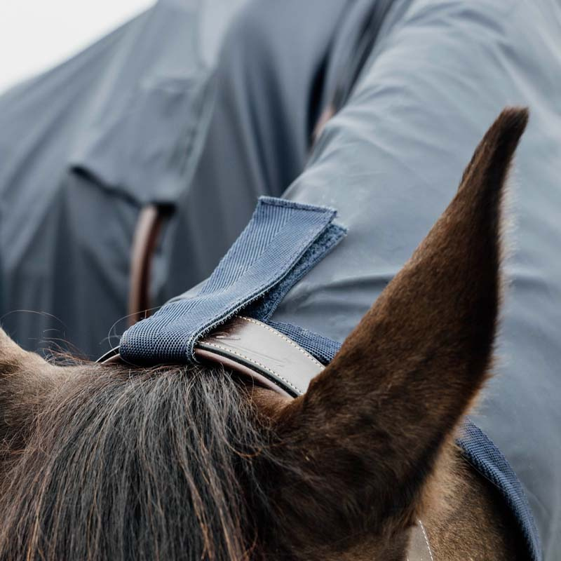 Rideregndekken Hurricane Marineblå