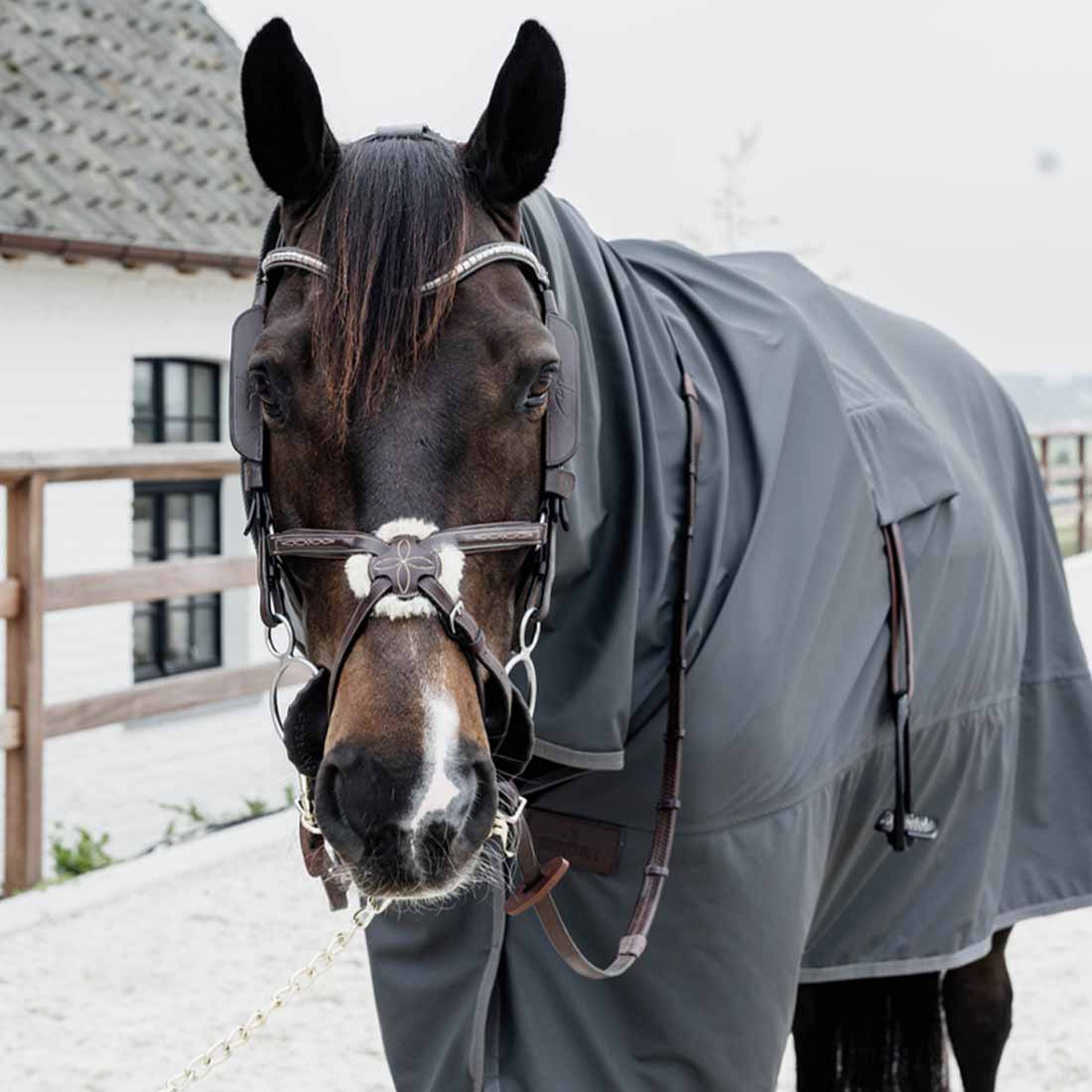 Rideregndekken Hurricane Grå
