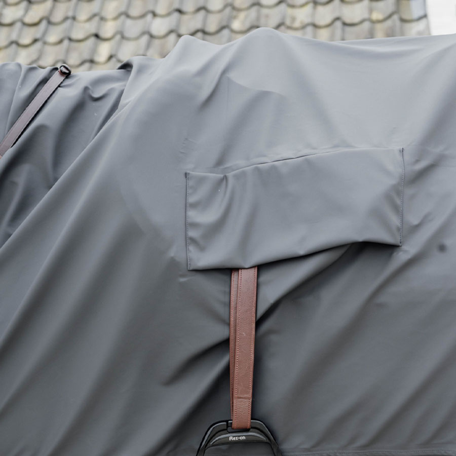 Rideregndekken Hurricane Grå