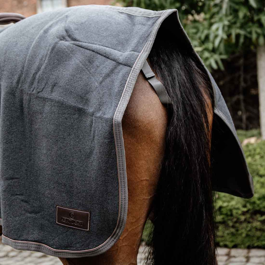 Lendedekken Heavy Fleece Grå