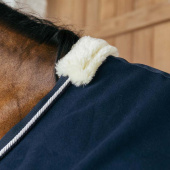 Fleecedekken Vegan Wool Marineblå Fleecedekken Vegan Wool Marineblå