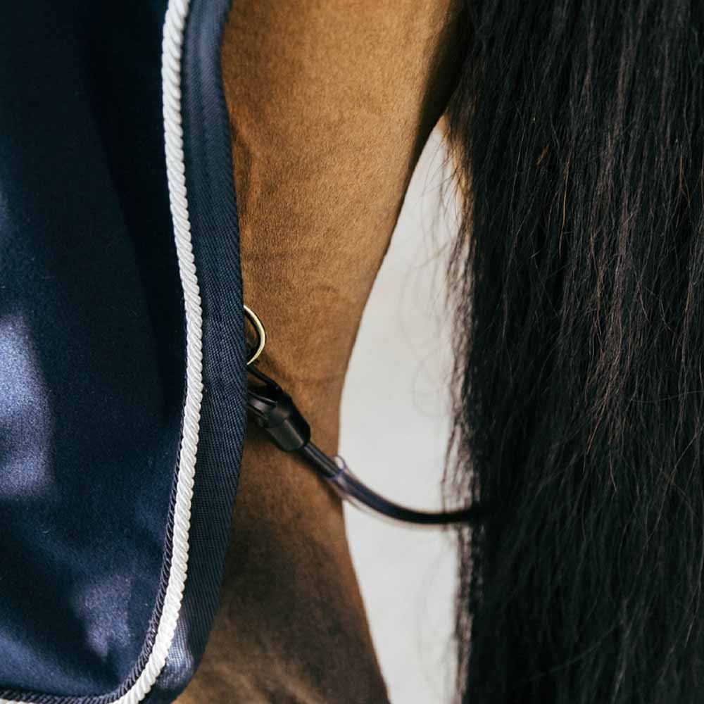 Fleecedekken Vegan Wool Marineblå