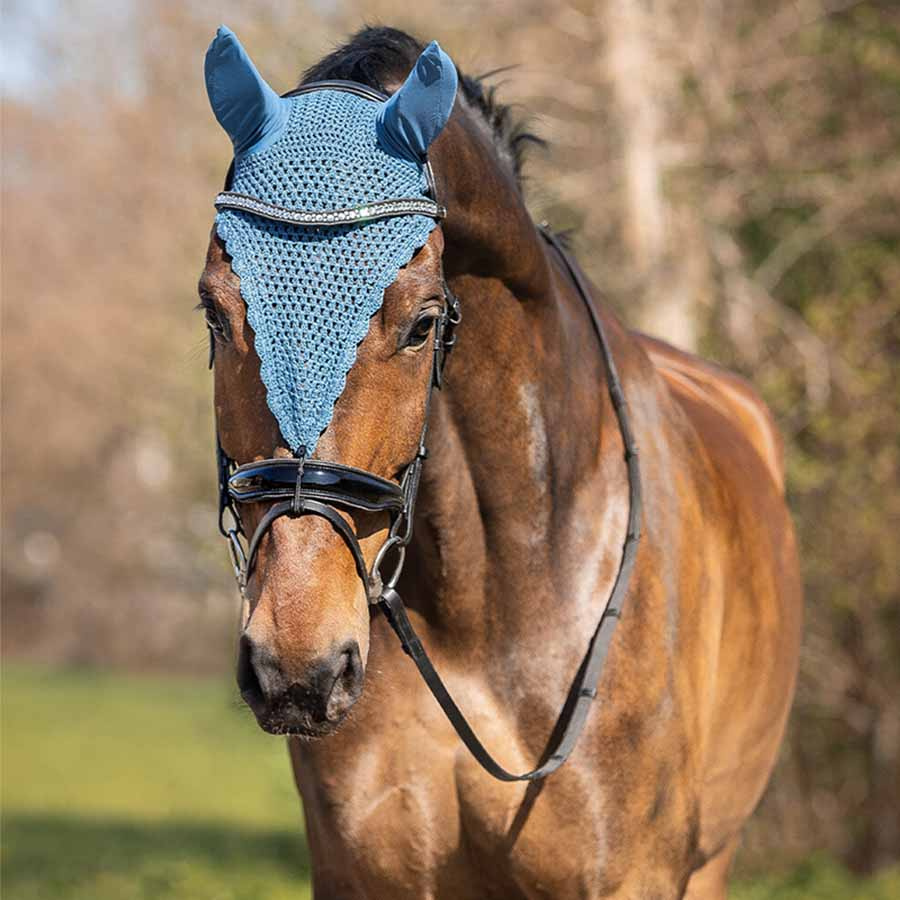 Lang ørehette Lungo Loop Blå