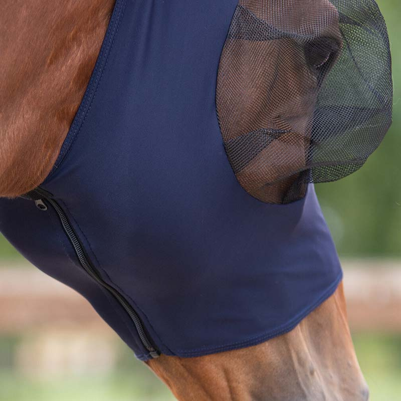 Fluemaske Super Bug Marineblå