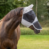 Fluemaske med nese Solarie UV Grå Fluemaske med nese Solarie UV Grå