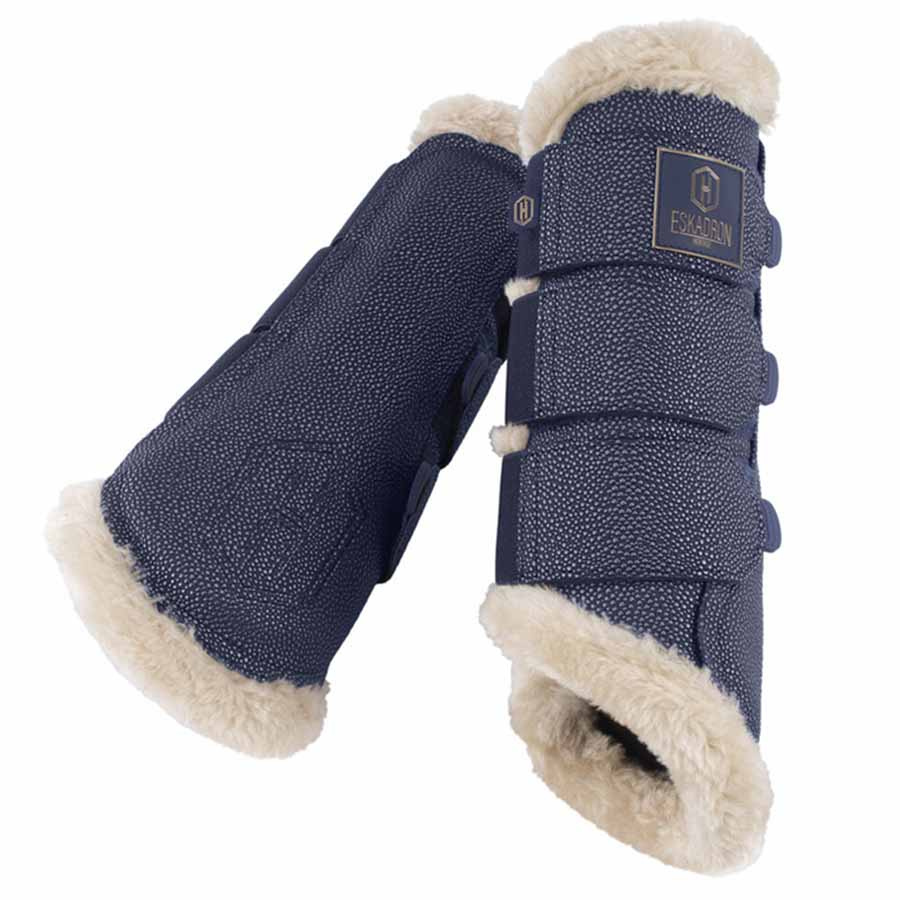 Treningsbeskyttere Stingray Fauxfur Heritage Blå