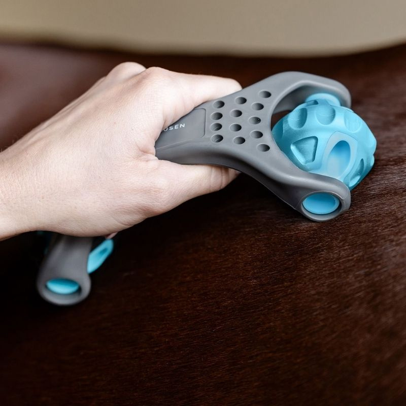 Massasjerulle Relax Roller Lys blå