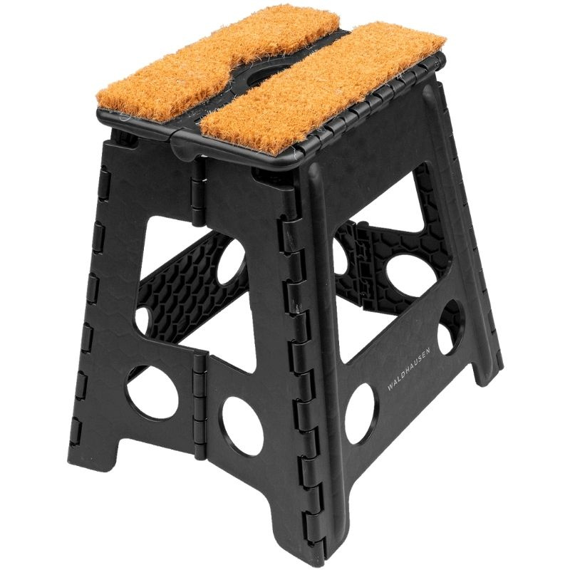 Sammenleggbar Stallkrakk Coconut Fibre Svart