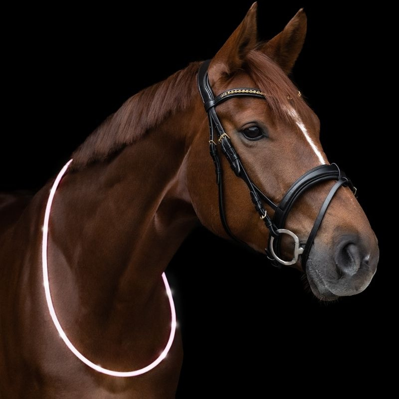 Halsring LED Light Hvit