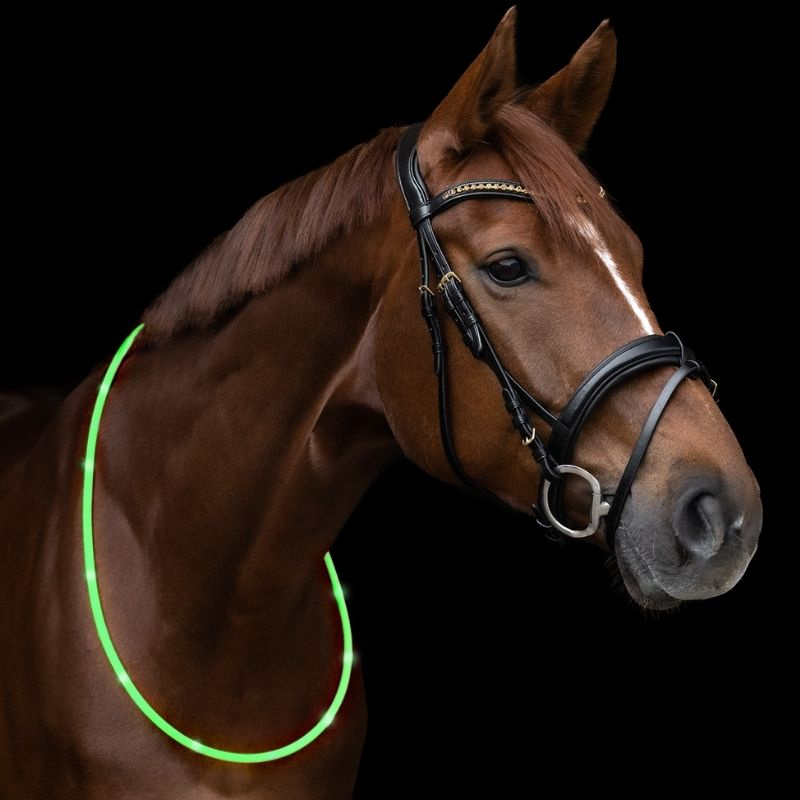 Halsring LED Light Grønn