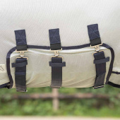 Fluedekken med avtagbar hals og hette Grå Fluedekken med avtagbar hals og hette Grå