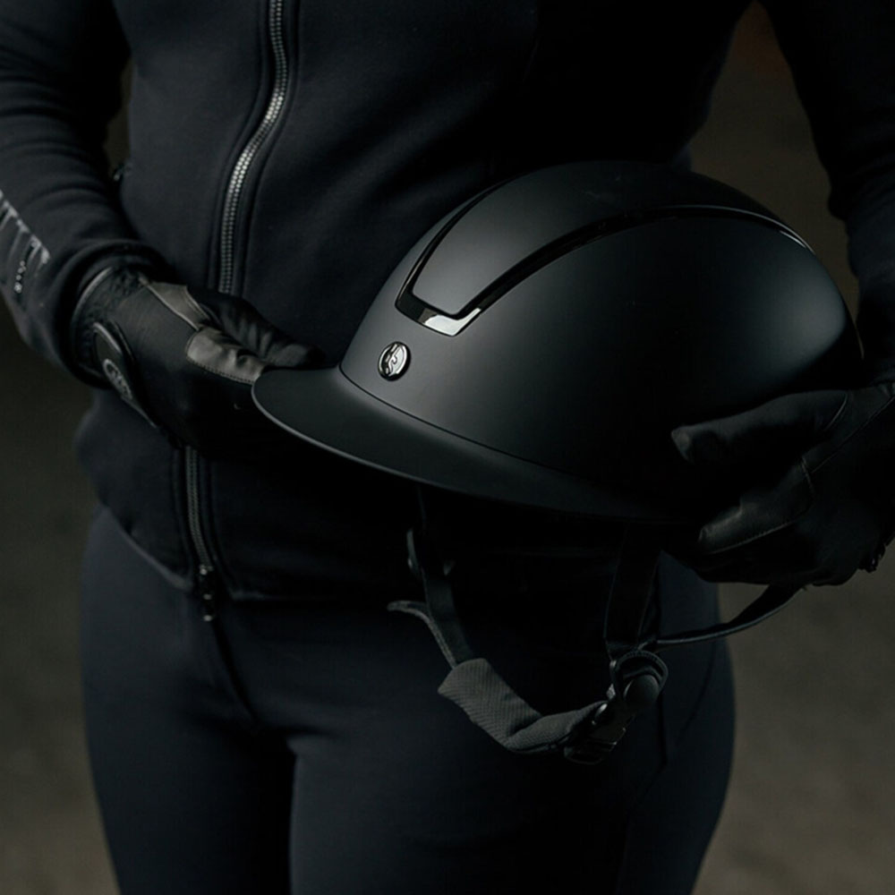 Ridehjelm HS Vision Shadow Chrome Svart