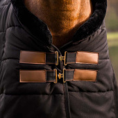 Stalldekken HS Faux Fur 200g Svart Stalldekken HS Faux Fur 200g Svart