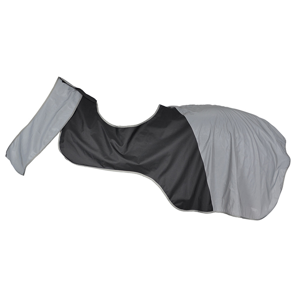 Ridedekken HS Brilliance Reflex Svart/Sølv