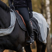 Ridedekken HS Brilliance Reflex Svart/Sølv Ridedekken HS Brilliance Reflex Svart/Sølv