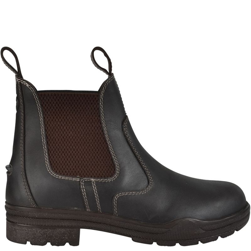 Jodhpurs HS Leather Steel Toe Brun
