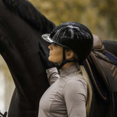 Ridehjelm HS MIPS Vision Glitter Svart Ridehjelm HS MIPS Vision Glitter Svart