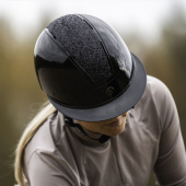 Ridehjelm HS MIPS Vision Glitter Svart Ridehjelm HS MIPS Vision Glitter Svart