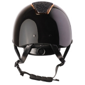 Ridehjelm HS MIPS Vision Chrome Svart/Roségull Ridehjelm HS MIPS Vision Chrome Svart/Roségull