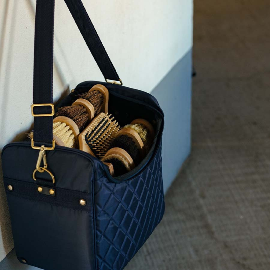 Stelleveske Quilted Marineblå