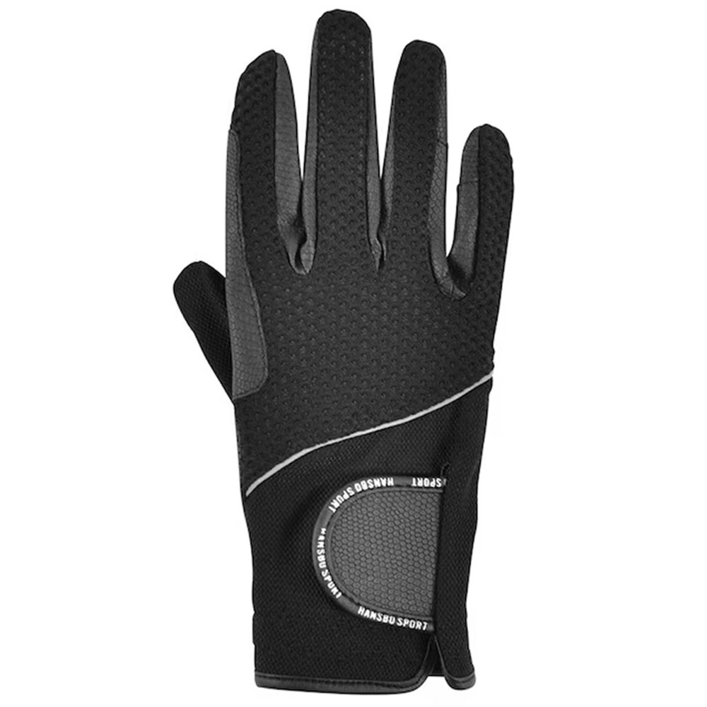Ridehansker HS Mesh Touch Svart