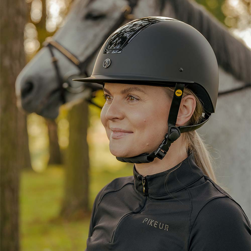 Ridehjelm HS MIPS Vision Matt Agat Svart