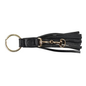 Nøkkelring HS Tassle Bitt Svart/Sølv Nøkkelring HS Tassle Bitt Svart/Sølv