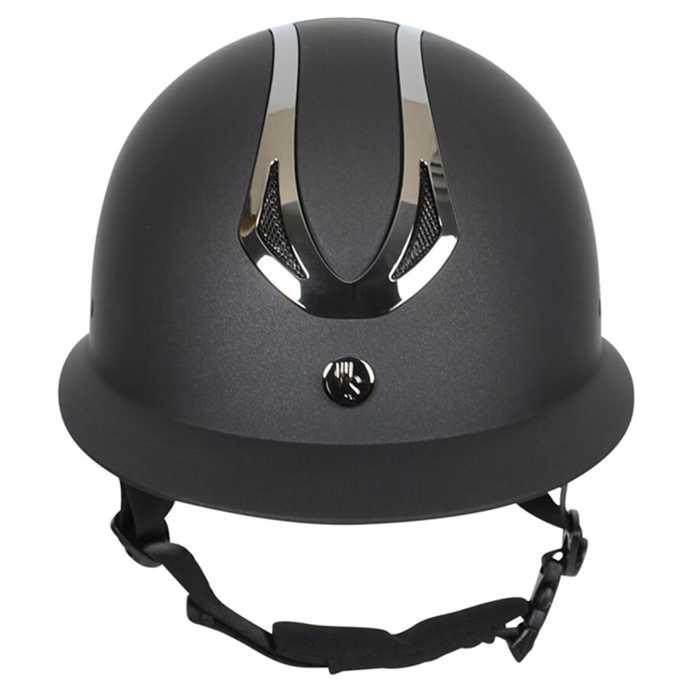 Ridehjelm HS Victory Crome Svart