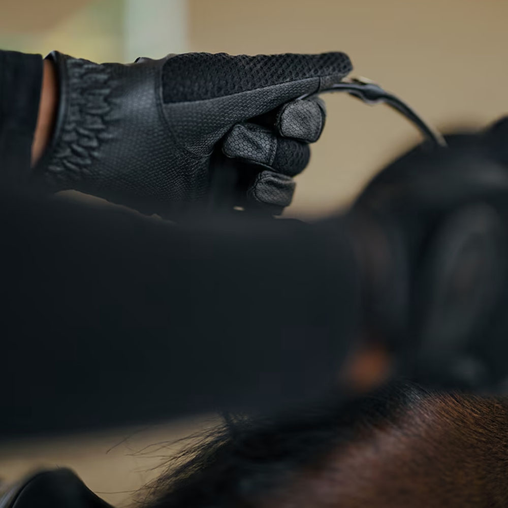 Ridehansker HS Air Touch Svart