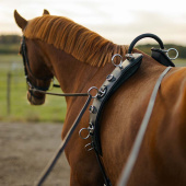 Tømmekjøringsgjord med bue HS Svart Tømmekjøringsgjord med bue HS Svart