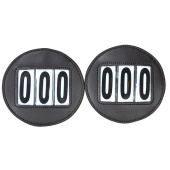 Nummerlapp HS Vegan Leather 2-pk Brun Nummerlapp HS Vegan Leather 2-pk Brun