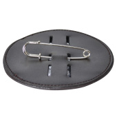 Nummerlapp HS Vegan Leather 2-pk Brun Nummerlapp HS Vegan Leather 2-pk Brun