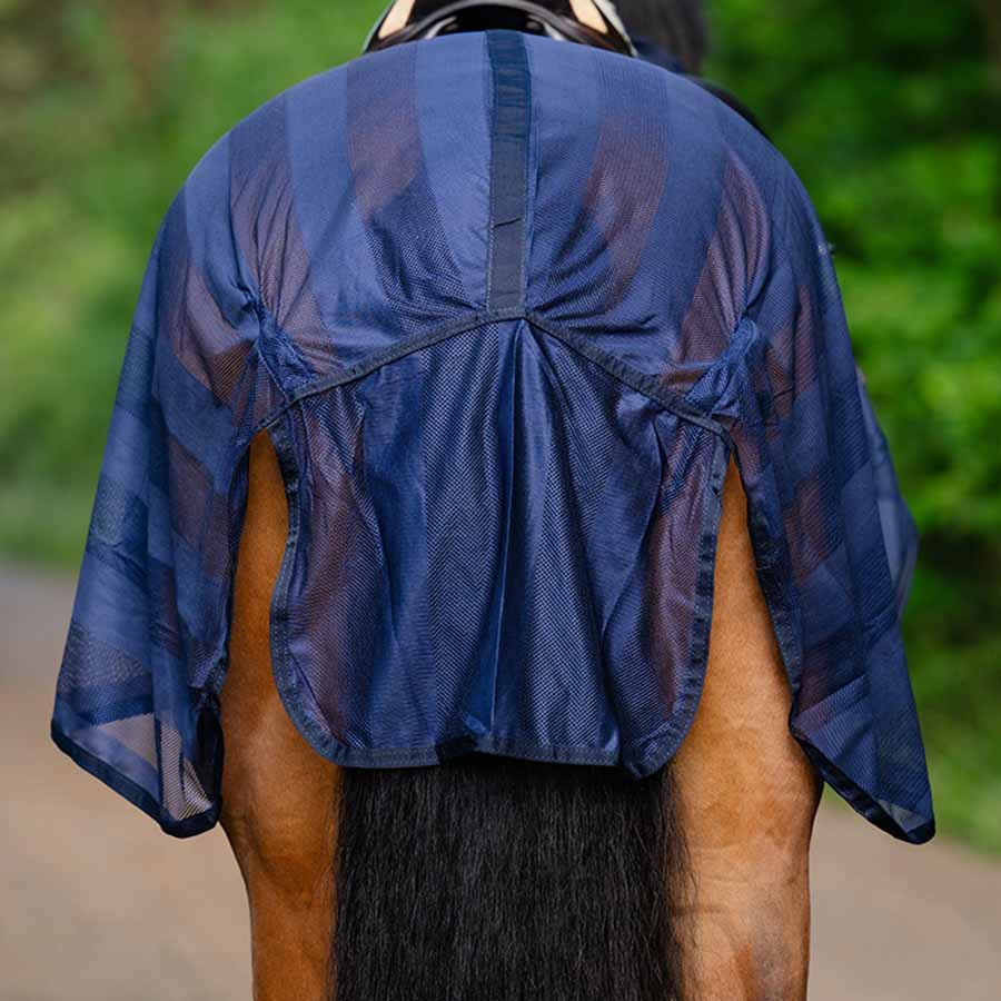 Flueridedekken HS Mesh Marineblå